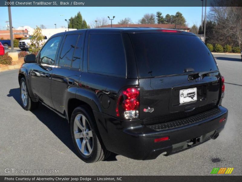 Black / Ebony 2008 Chevrolet TrailBlazer SS