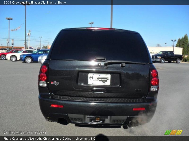 Black / Ebony 2008 Chevrolet TrailBlazer SS