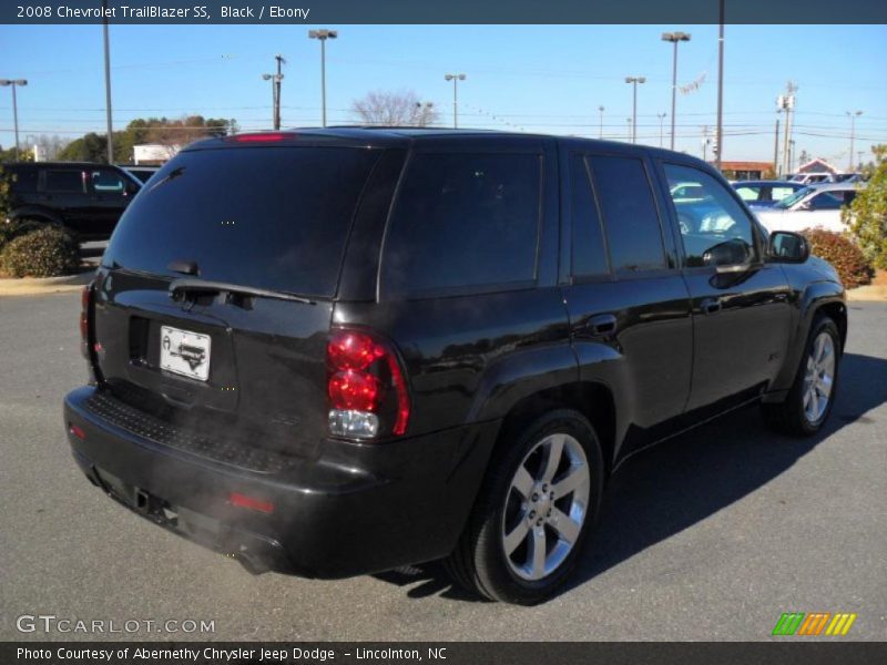 Black / Ebony 2008 Chevrolet TrailBlazer SS