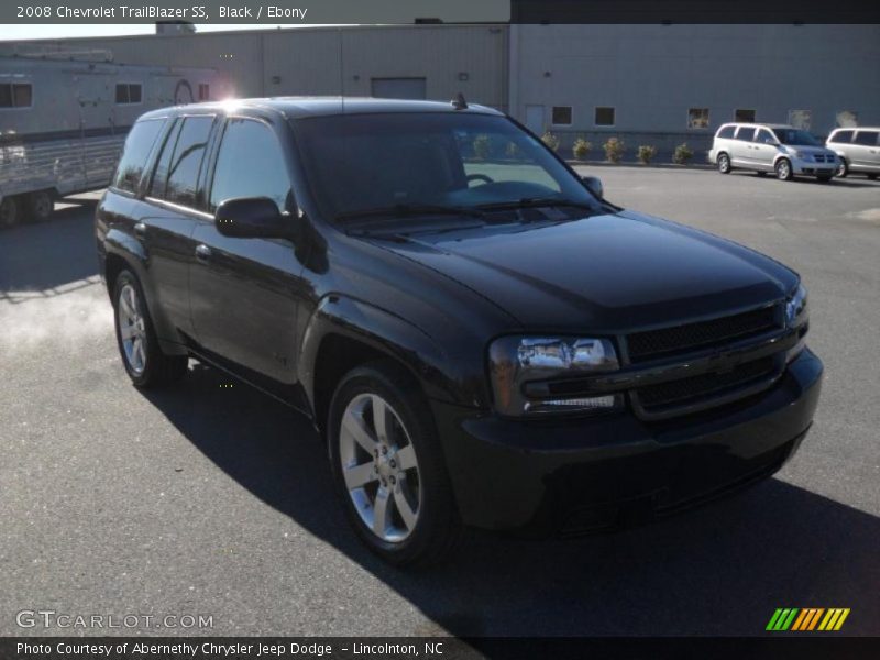 Black / Ebony 2008 Chevrolet TrailBlazer SS
