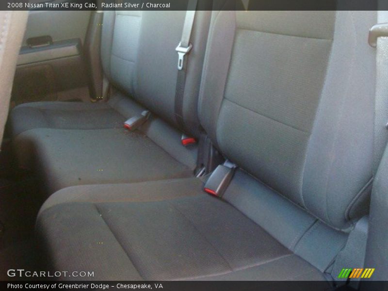 Radiant Silver / Charcoal 2008 Nissan Titan XE King Cab