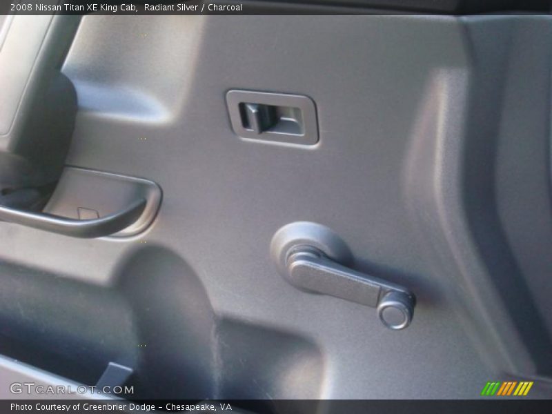 Radiant Silver / Charcoal 2008 Nissan Titan XE King Cab