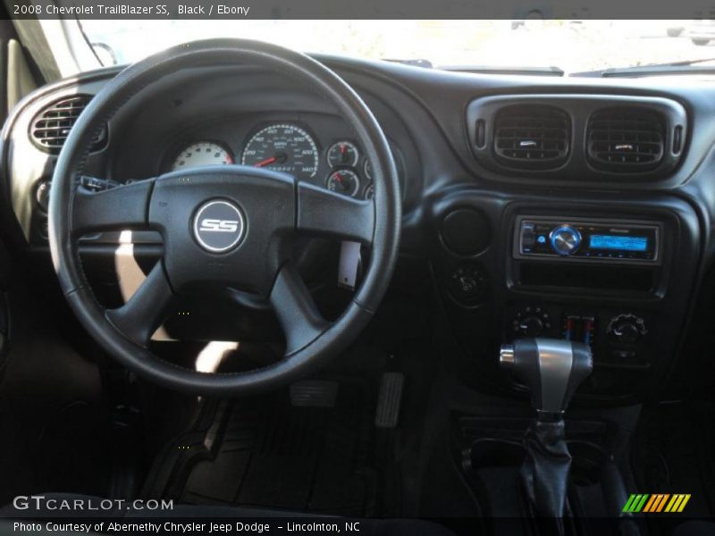 Black / Ebony 2008 Chevrolet TrailBlazer SS