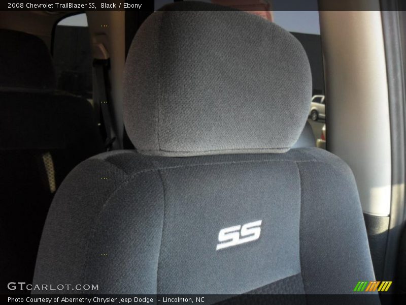 Black / Ebony 2008 Chevrolet TrailBlazer SS