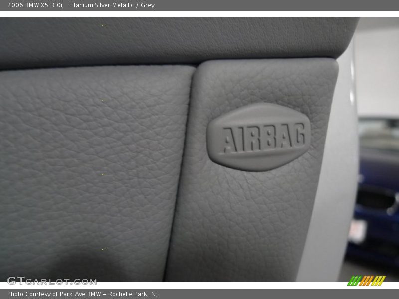 Titanium Silver Metallic / Grey 2006 BMW X5 3.0i