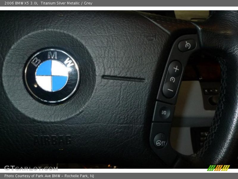 Titanium Silver Metallic / Grey 2006 BMW X5 3.0i