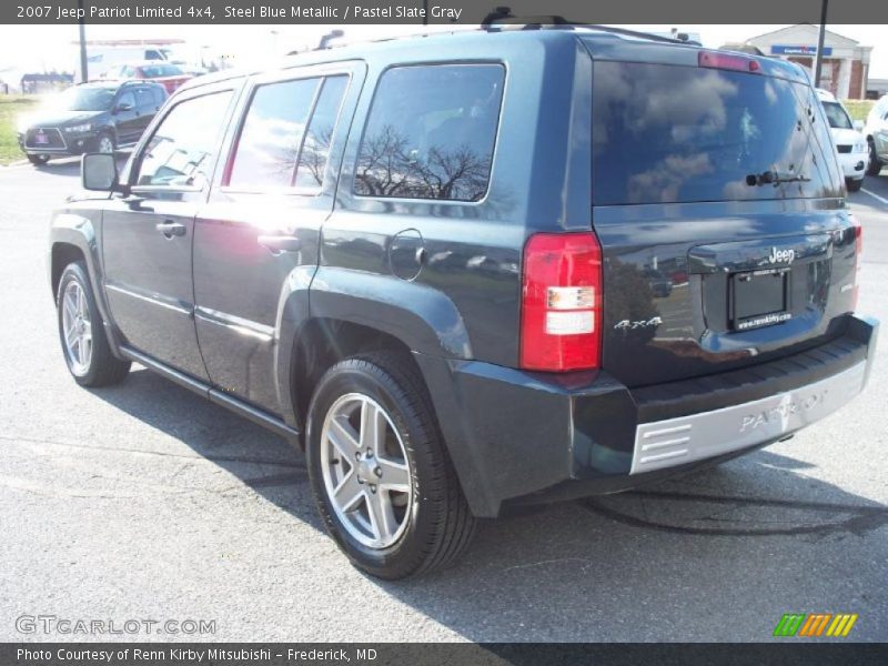 Steel Blue Metallic / Pastel Slate Gray 2007 Jeep Patriot Limited 4x4