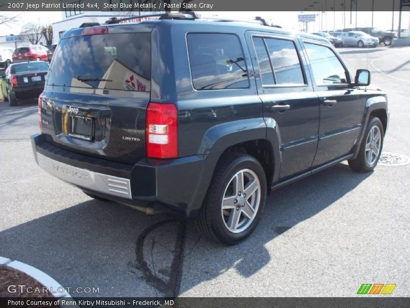 Steel Blue Metallic / Pastel Slate Gray 2007 Jeep Patriot Limited 4x4