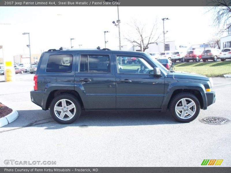 Steel Blue Metallic / Pastel Slate Gray 2007 Jeep Patriot Limited 4x4