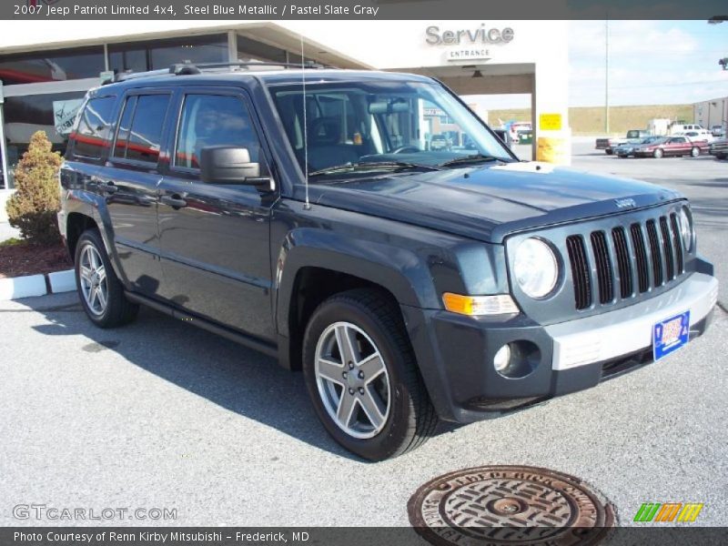 Steel Blue Metallic / Pastel Slate Gray 2007 Jeep Patriot Limited 4x4