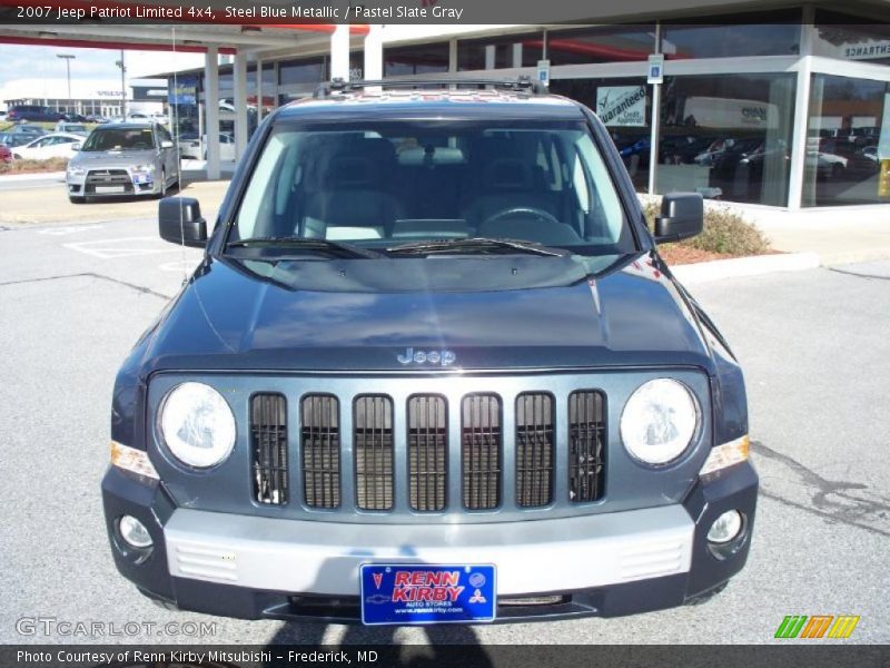 Steel Blue Metallic / Pastel Slate Gray 2007 Jeep Patriot Limited 4x4
