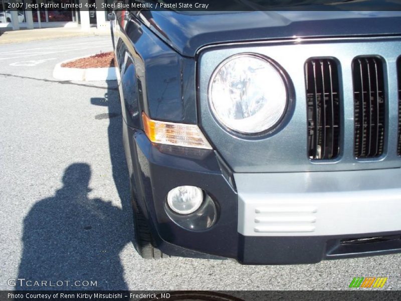 Steel Blue Metallic / Pastel Slate Gray 2007 Jeep Patriot Limited 4x4