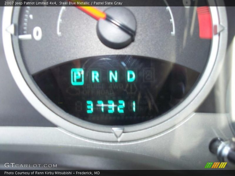 Steel Blue Metallic / Pastel Slate Gray 2007 Jeep Patriot Limited 4x4