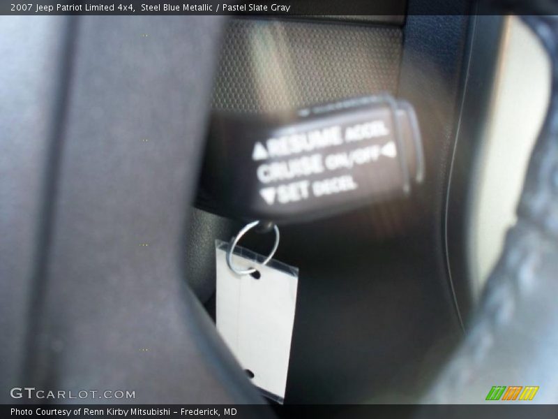 Steel Blue Metallic / Pastel Slate Gray 2007 Jeep Patriot Limited 4x4