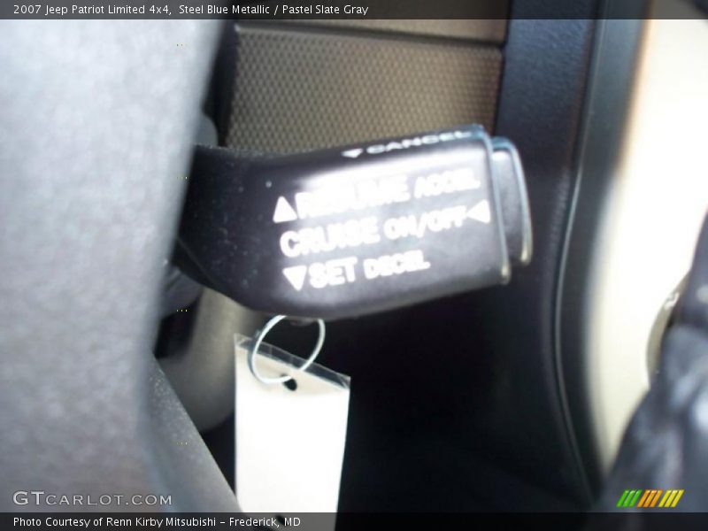 Steel Blue Metallic / Pastel Slate Gray 2007 Jeep Patriot Limited 4x4