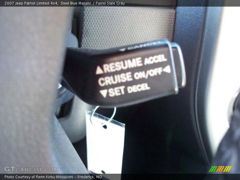 Steel Blue Metallic / Pastel Slate Gray 2007 Jeep Patriot Limited 4x4