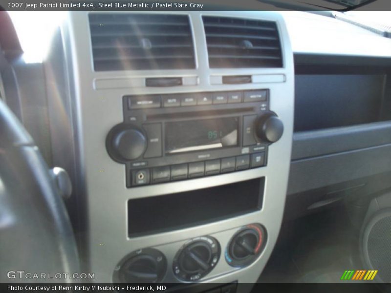 Steel Blue Metallic / Pastel Slate Gray 2007 Jeep Patriot Limited 4x4