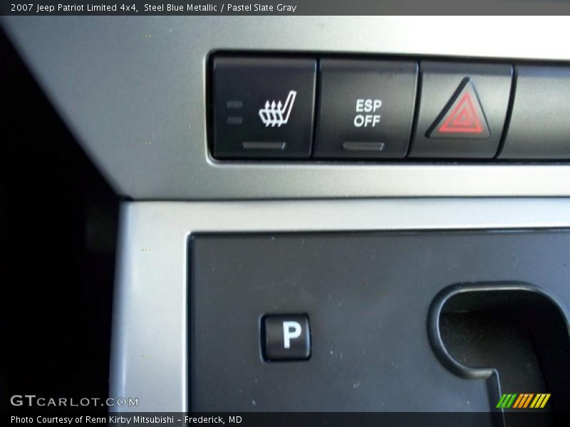 Steel Blue Metallic / Pastel Slate Gray 2007 Jeep Patriot Limited 4x4