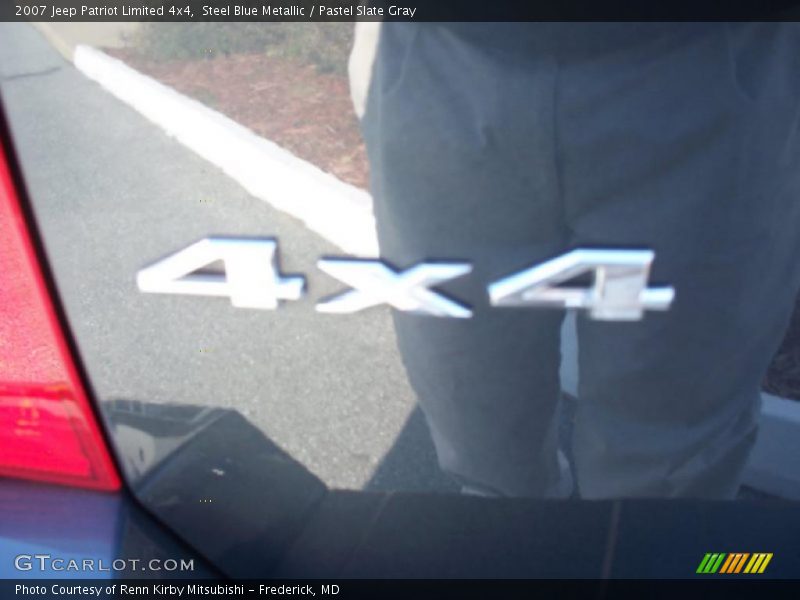 Steel Blue Metallic / Pastel Slate Gray 2007 Jeep Patriot Limited 4x4