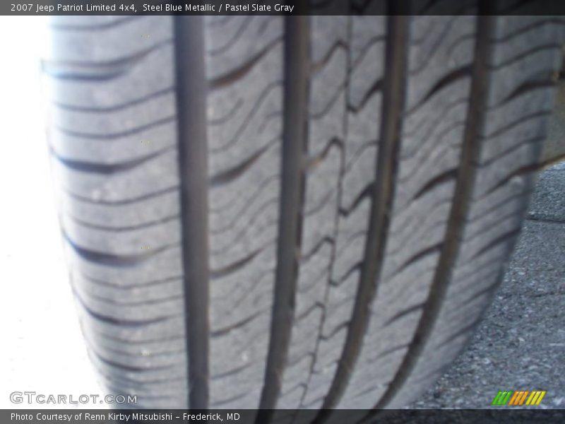 Steel Blue Metallic / Pastel Slate Gray 2007 Jeep Patriot Limited 4x4