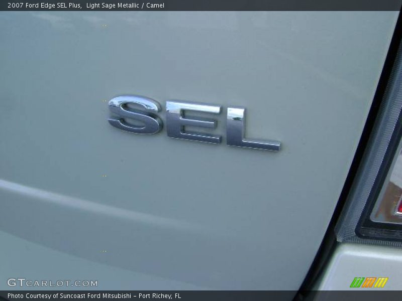 Light Sage Metallic / Camel 2007 Ford Edge SEL Plus