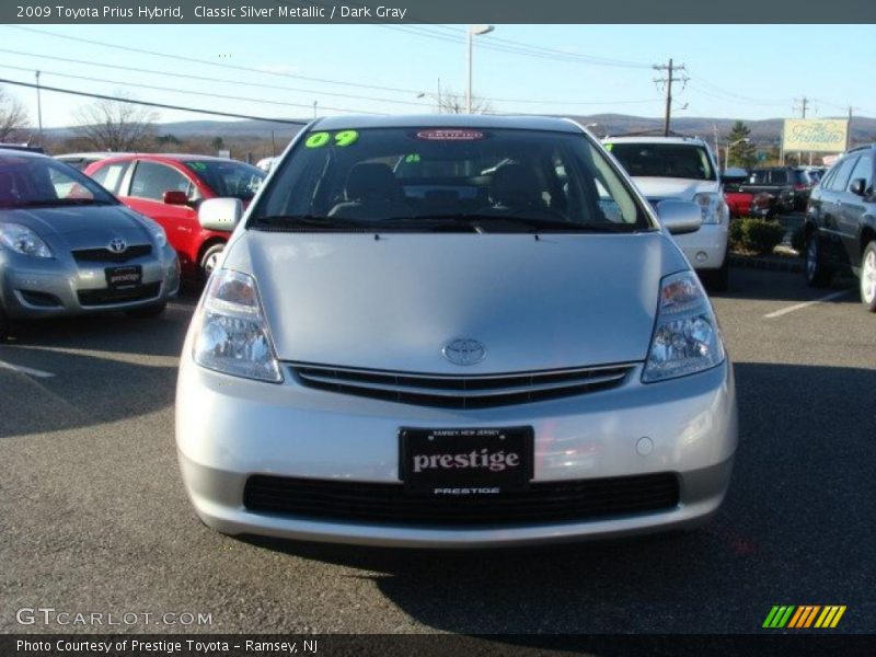 Classic Silver Metallic / Dark Gray 2009 Toyota Prius Hybrid