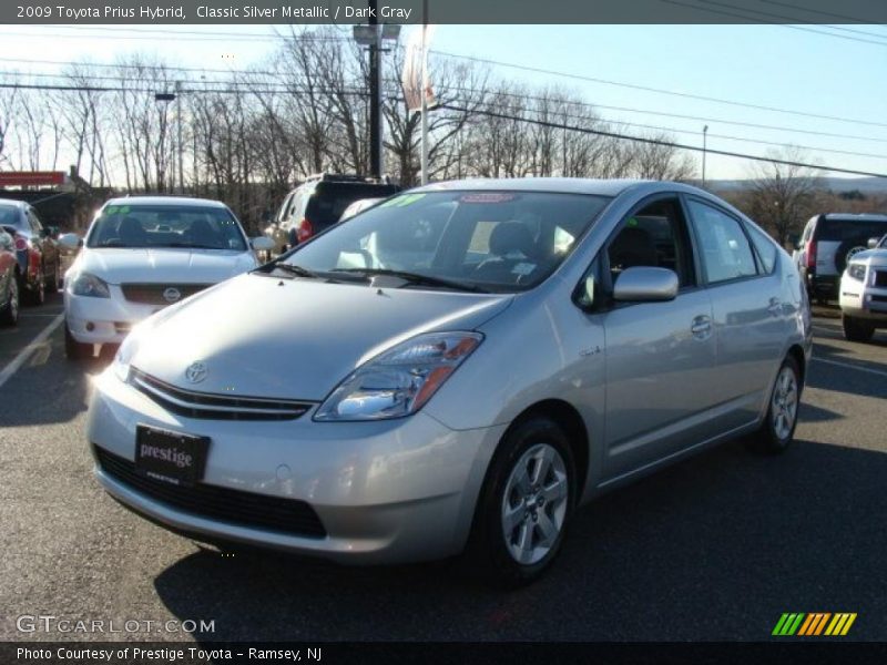 Classic Silver Metallic / Dark Gray 2009 Toyota Prius Hybrid