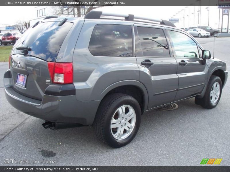 Titanium Gray Pearl / Charcoal Gray 2004 Mitsubishi Endeavor LS AWD