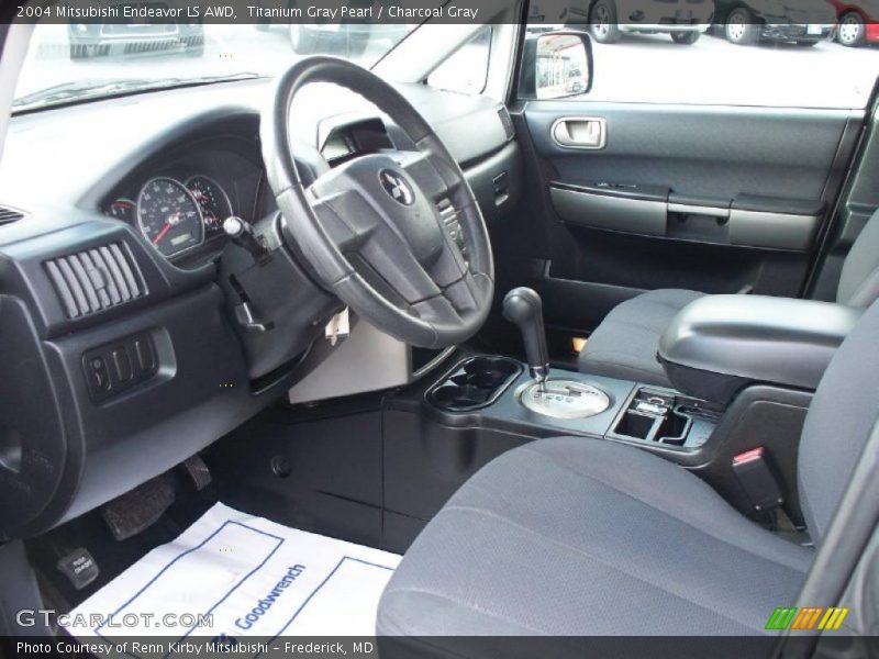  2004 Endeavor LS AWD Charcoal Gray Interior