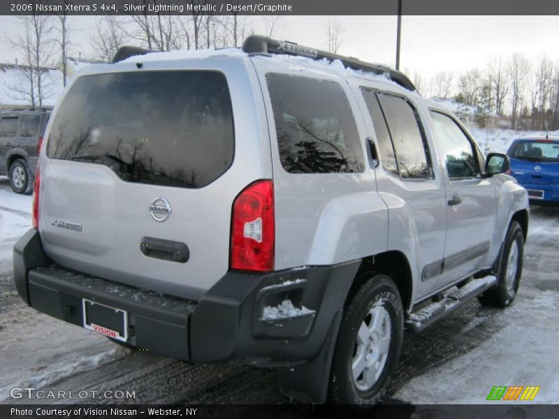 Silver Lightning Metallic / Desert/Graphite 2006 Nissan Xterra S 4x4