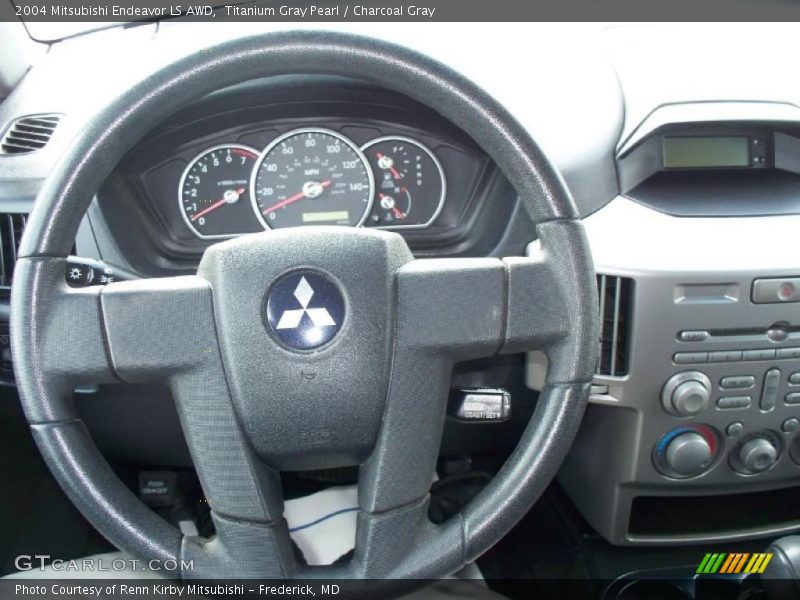 Titanium Gray Pearl / Charcoal Gray 2004 Mitsubishi Endeavor LS AWD