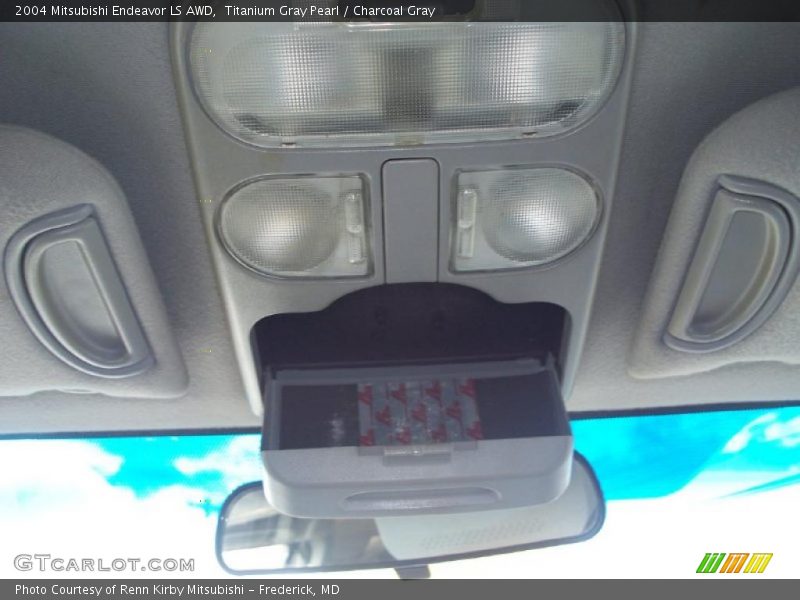 Titanium Gray Pearl / Charcoal Gray 2004 Mitsubishi Endeavor LS AWD