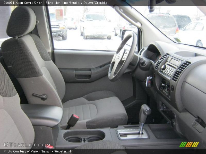 Silver Lightning Metallic / Desert/Graphite 2006 Nissan Xterra S 4x4