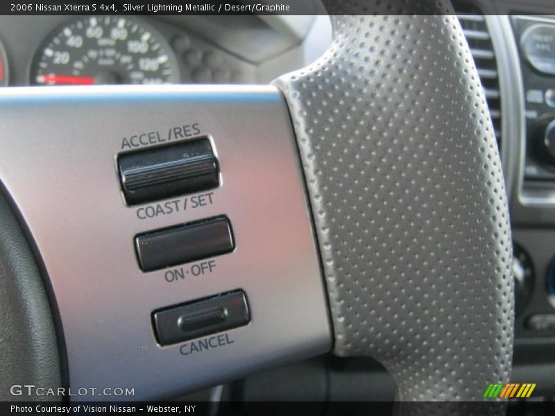Silver Lightning Metallic / Desert/Graphite 2006 Nissan Xterra S 4x4