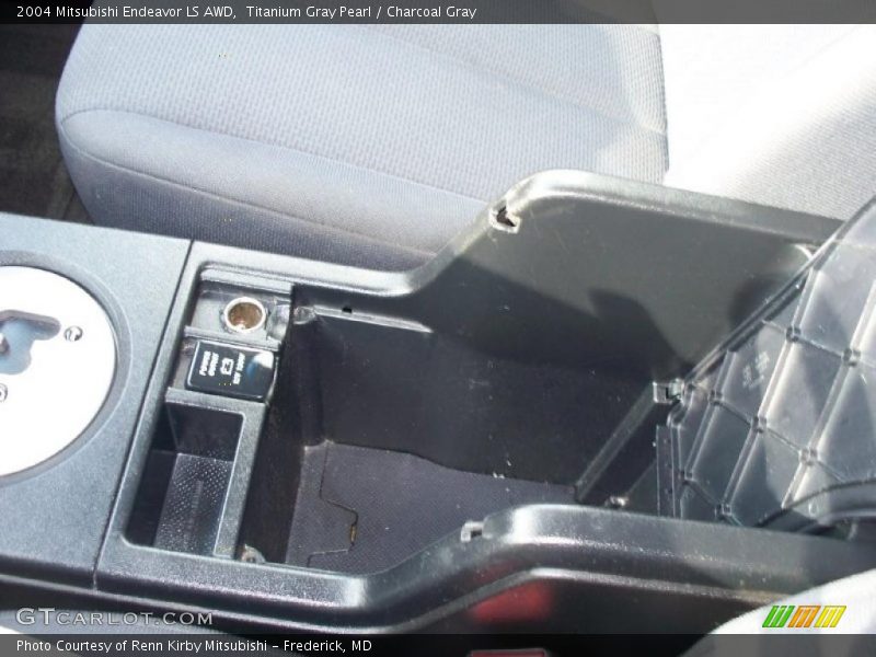 Titanium Gray Pearl / Charcoal Gray 2004 Mitsubishi Endeavor LS AWD