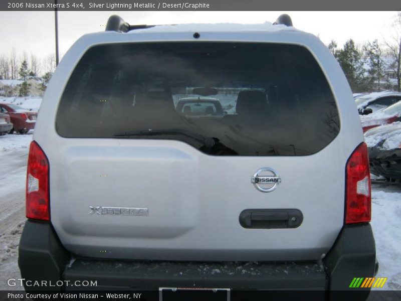 Silver Lightning Metallic / Desert/Graphite 2006 Nissan Xterra S 4x4