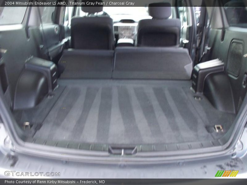 Titanium Gray Pearl / Charcoal Gray 2004 Mitsubishi Endeavor LS AWD