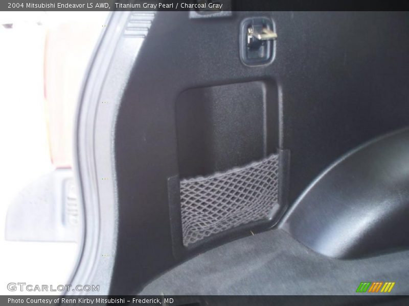 Titanium Gray Pearl / Charcoal Gray 2004 Mitsubishi Endeavor LS AWD
