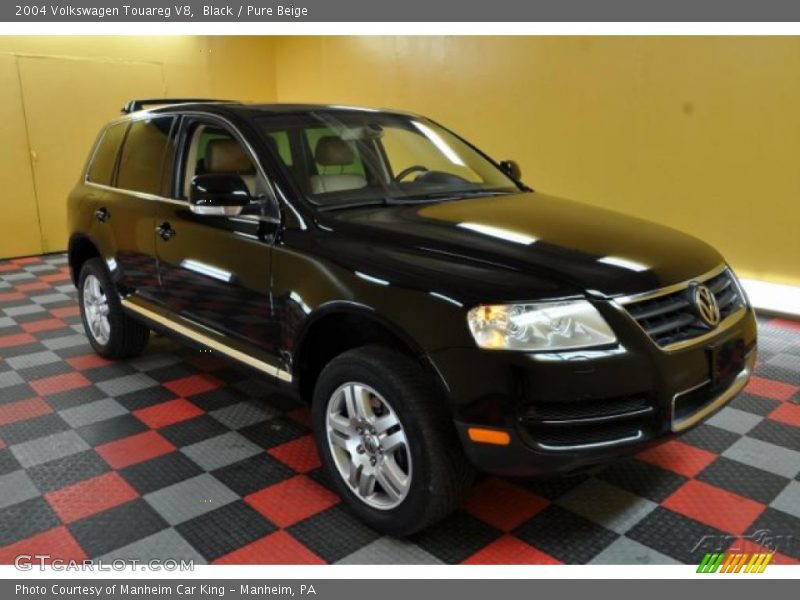Black / Pure Beige 2004 Volkswagen Touareg V8
