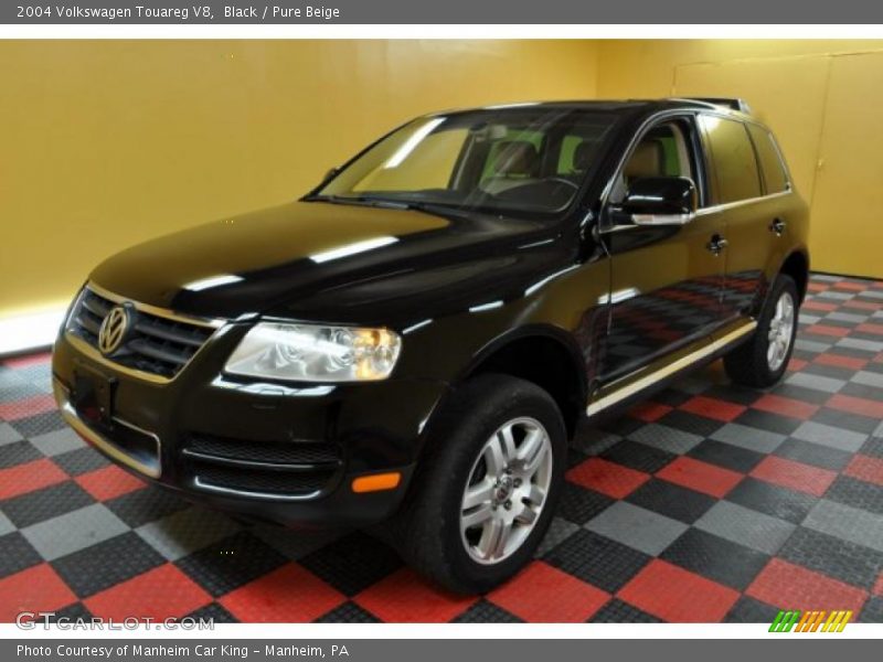 Black / Pure Beige 2004 Volkswagen Touareg V8