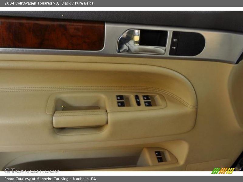 Black / Pure Beige 2004 Volkswagen Touareg V8