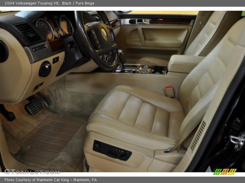 Black / Pure Beige 2004 Volkswagen Touareg V8