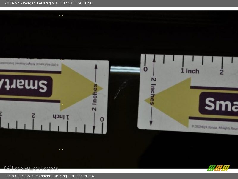 Black / Pure Beige 2004 Volkswagen Touareg V8
