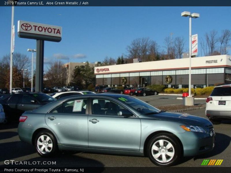 Aloe Green Metallic / Ash 2009 Toyota Camry LE