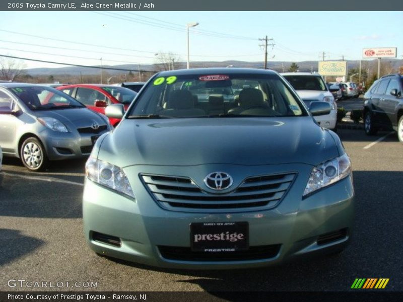 Aloe Green Metallic / Ash 2009 Toyota Camry LE
