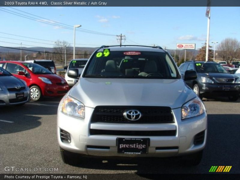 Classic Silver Metallic / Ash Gray 2009 Toyota RAV4 4WD