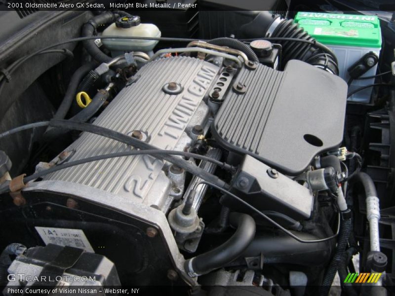 2001 Alero GX Sedan Engine - 2.4 Liter DOHC 16-Valve 4 Cylinder