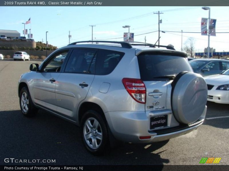 Classic Silver Metallic / Ash Gray 2009 Toyota RAV4 4WD