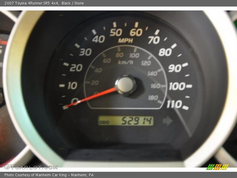 Black / Stone 2007 Toyota 4Runner SR5 4x4