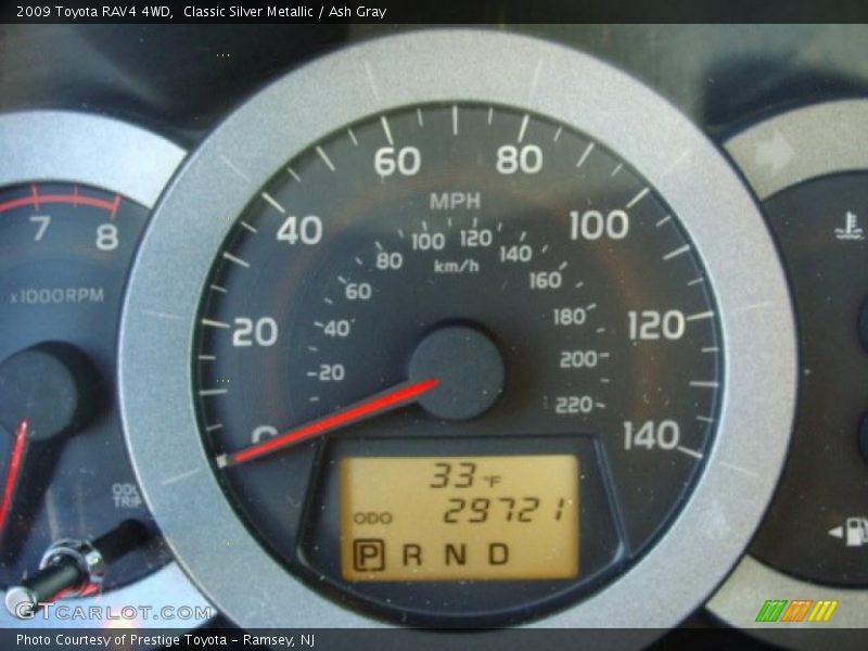 Classic Silver Metallic / Ash Gray 2009 Toyota RAV4 4WD